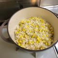 Kcof's cooksnap of when they made バーミキュラで『とうもろこしご飯』.