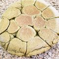 amoni's cooksnap of when they made フライパンでちぎりパン☆抹茶とくるみで.