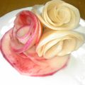 りっきー★★'s cooksnap of when they made なますとカブの酢漬け☆バラの形に盛って♪.