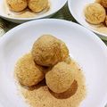 クックCKK4SR☆'s cooksnap of when they made 子供のおやつ～ご飯でさつまいもだんご.