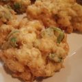 fuminko☆'s cooksnap of when they made 鰹節と大葉入り☆変わり衣の豆腐の天ぷら.