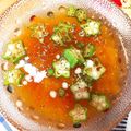Hanachico's cooksnap of when they made 野菜ジュースde冷たいジュレスープ.