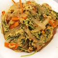 Kittyono's cooksnap of when they made 豆苗の甘醤油たまご炒め.