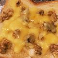土屋はちまき's cooksnap of when they made ❀くるみ*はちみつチーズトースト❀.