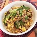 ぶぅにゃんママ's cooksnap of when they made レタスとたまごのチャーハン.