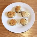 honeybo's cooksnap of when they made 離乳食に♡ひじき•きな粉パンケーキ.