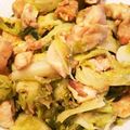 ともまま711's cooksnap of when they made キャベツと鶏肉のネギ塩炒め.