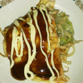 うららか３'s cooksnap of when they made やさいたっぷりとん平焼き.