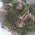 クックOYTSP1☆'s cooksnap of when they made ちょ～簡単♪豚バラ＆セロリの葉っぱ炒め.