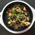 ののろかめ's cooksnap of when they made じゃがいもと砂肝のコロコロにんにく炒め.