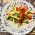 ブランディ's cooksnap of when they made パプリカとズッキーニのチーズ炒め.