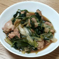 ポニーリボン's cooksnap of when they made 簡単★鶏もも肉とネギほうれん草のとろとろ.