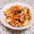 めみたん☆'s cooksnap of when they made 豚キムチ丼☆みそ風味.