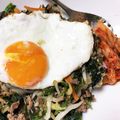 おおふ。's cooksnap of when they made 簡単ビビンバ丼.