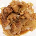 tarotea's cooksnap of when they made 簡単！照り焼きチキ&玉ねぎ.