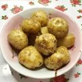 桃華0408's cooksnap of when they made 新じゃがの こってり ごまバター照焼き.