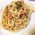 ちみ太郎★'s cooksnap of when they made 夏！サーモンと塩レモンのクリームパスタ.