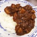 おにぎリマン's cooksnap of when they made 圧力鍋なし！牛すじカレー.