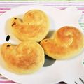 ＊sunlight＊'s cooksnap of when they made でんでん虫パン.