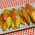 tokotann's cooksnap of when they made かにかまの磯辺揚げ.