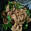 クックSEESE4☆'s cooksnap of when they made 豚肉とピーマンのオイスターソース炒め.
