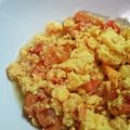 あたりめっこ's cooksnap of when they made レンジで☆卵とトマトの炒めもの☆デリパン.