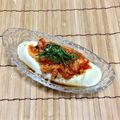 mogusun＊'s cooksnap of when they made ［簡単 冷奴 キムチ すりゴマゴマ］.