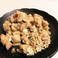 ♪ゆかたん♡'s cooksnap of when they made 卵白消費に！鶏モモ肉と卵白のポン酢炒め.