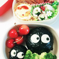 soracho☆'s cooksnap of when they made 簡単。のり弁でキャラ弁。.