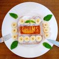 ハナえもん♪'s cooksnap of when they made ヘルシー豆腐とバナナのもちもちパンケーキ.