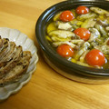 マッハスリー750's cooksnap of when they made 牡蠣と椎茸のアヒージョ.
