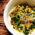 17_cook's cooksnap of when they made 残り物アレンジ☆唐揚げとほうれん草卵とじ.