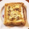 結愛乃ましゅまろ's cooksnap of when they made 朝食に簡単*キッシュ風トースト*.