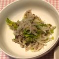 クックN40D7B☆'s cooksnap of when they made 大根とセロリとオイルサーディンのサラダ.