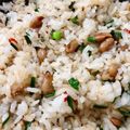 9ma83's cooksnap of when they made ニラ好きのための納豆チャーハン.