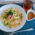 mojyacute's cooksnap of when they made あさつきたっぷり♪ツナの冷製パスタ.