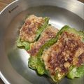 つき？'s cooksnap of when they made 子供も大好き♪　ピーマンの肉詰め.