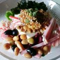 ポコ汰☆'s cooksnap of when they made 簡単減量食・温野菜と豆腐と納豆サラダ.