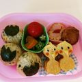 クックR1VURQ☆'s cooksnap of when they made オカメインコの玉子焼き！インコ♡キャラ弁.