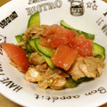 mrsjey's cooksnap of when they made 簡単☆トマトときゅうりの中華サラダ☆.