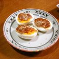 Ｄ☆ちるる's cooksnap of when they made 金山寺味噌で！ゆで卵の味噌マヨ焼き.