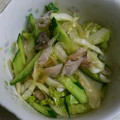 クックGB6431☆'s cooksnap of when they made キャベツときゅうりとツナの和え物.