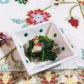 SP♪'s cooksnap of when they made モロヘイヤと竹輪の梅和え（海藻入り）.