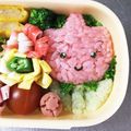 Chaaa_room's cooksnap of when they made キャラ弁*チューリップちゃん弁当.