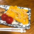 ﾏﾒｲﾁｺ゛'s cooksnap of when they made 彩りプラス☆パプリカともやしの甘酢炒め.