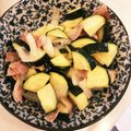まりもも1122's cooksnap of when they made ズッキーニとベーコンのイタリアン風炒め☆.