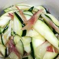 ユキリク's cooksnap of when they made もう一品！ミョウガとズッキーニの常備菜♡.