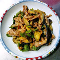 しほり☆ん's cooksnap of when they made 豚肉と夏野菜の味噌炒め.