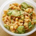 お塩と砂糖's cooksnap of when they made 野菜ジュースで♪オレンジ色のポテトサラダ.