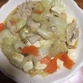 かよばぁ's cooksnap of when they made たっぷりお野菜と豚肉のあんかけ(丼).